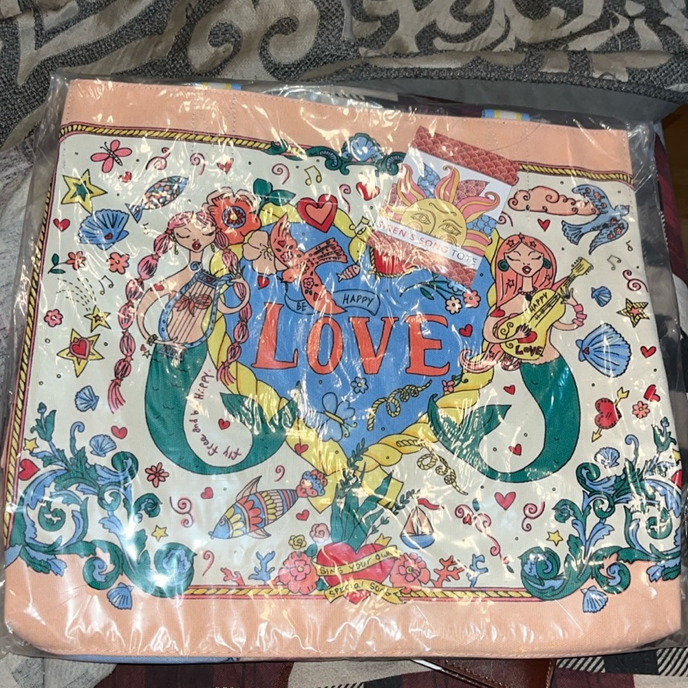 Brighton Tote bag NEW Siren’s Love Song large size bag NIP unopened